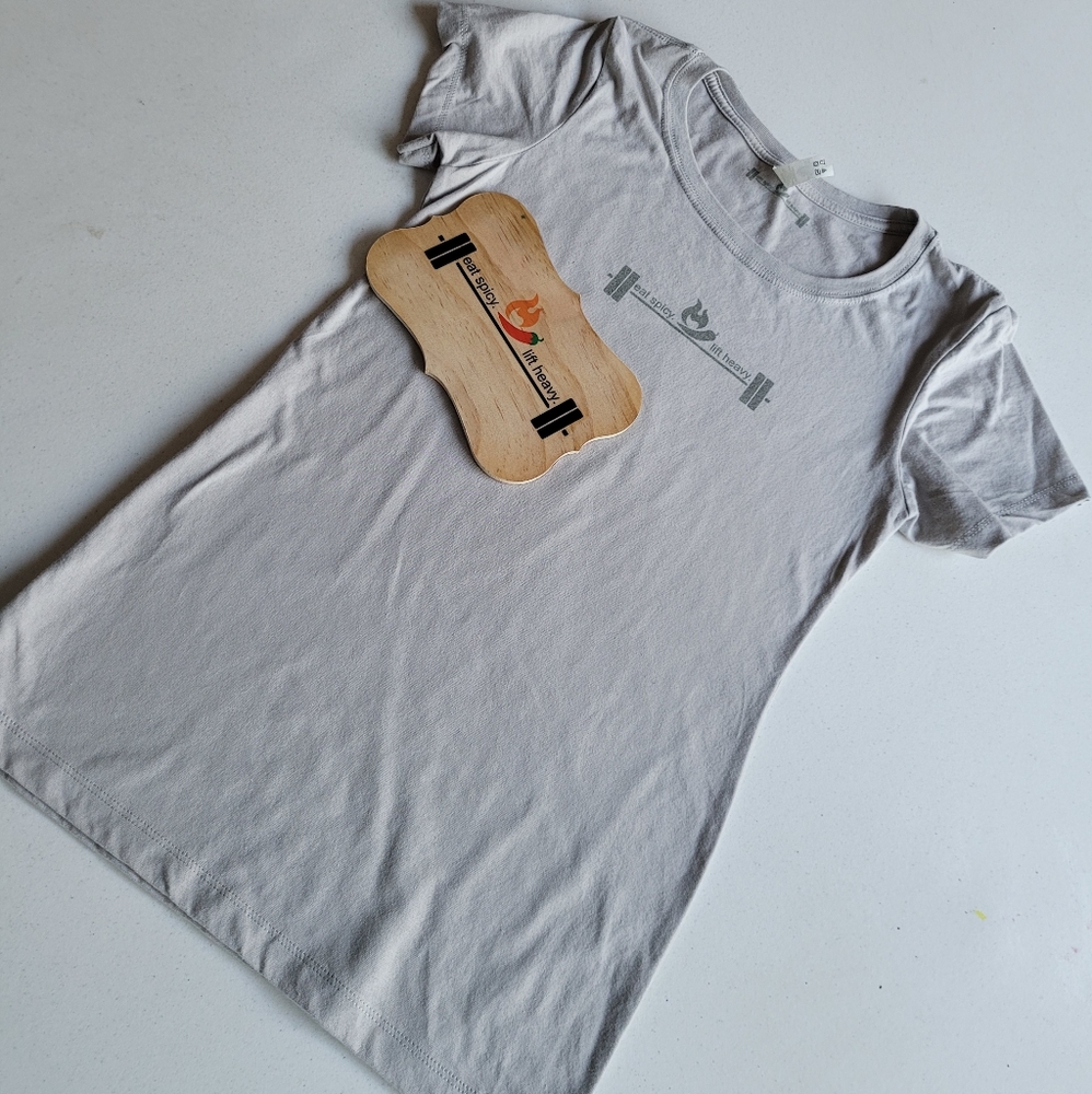 Medium Vintage Washed Barbell T shirt